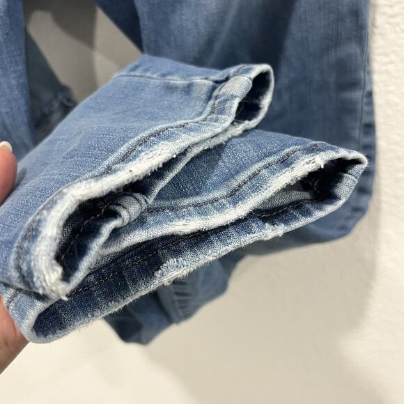 Armani Jeans Exchange Men's Skinny Distressed Blue Denim Jeans 30x32 - Picture 11 of 11